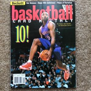 Beckett Basketball Card Monthly Magazine April 2000 Vince Carter Toronto Raptors